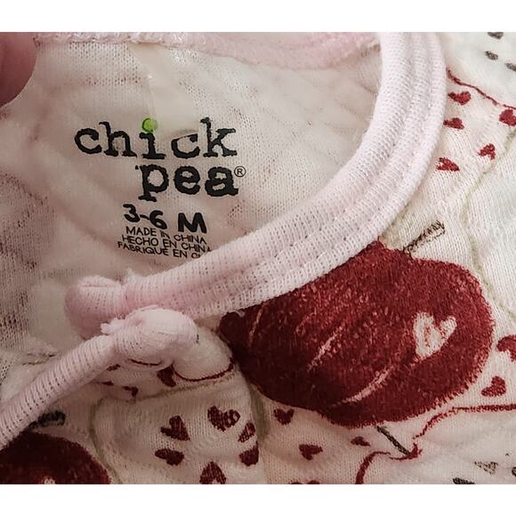 Mixed Brand Name Baby Girl Clothing 3-6M 5 Pieces Quilted Rompers - Picture 4 of 4